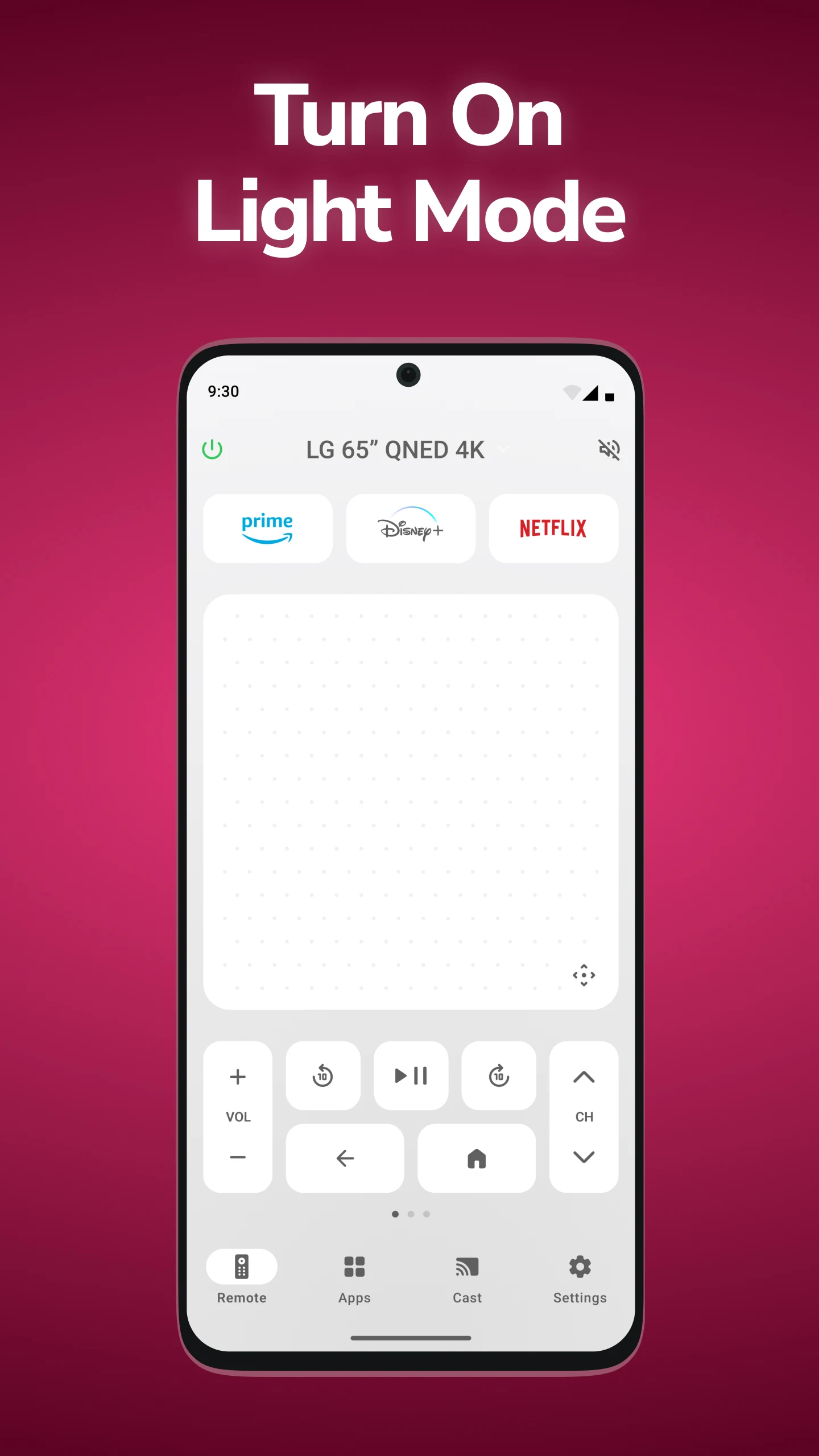 LG Smart TV Remote Control screenshot